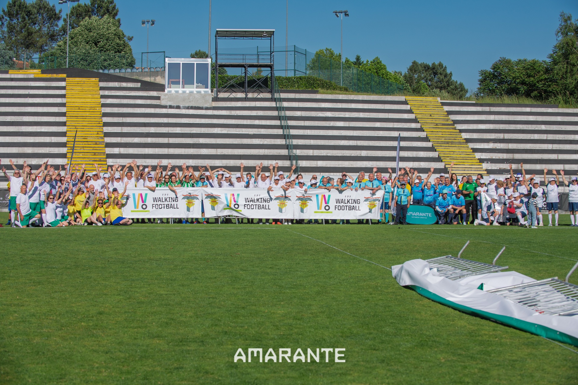 VIII Encontro Distrital – Walking Football reuniu 200 participantes em Amarante