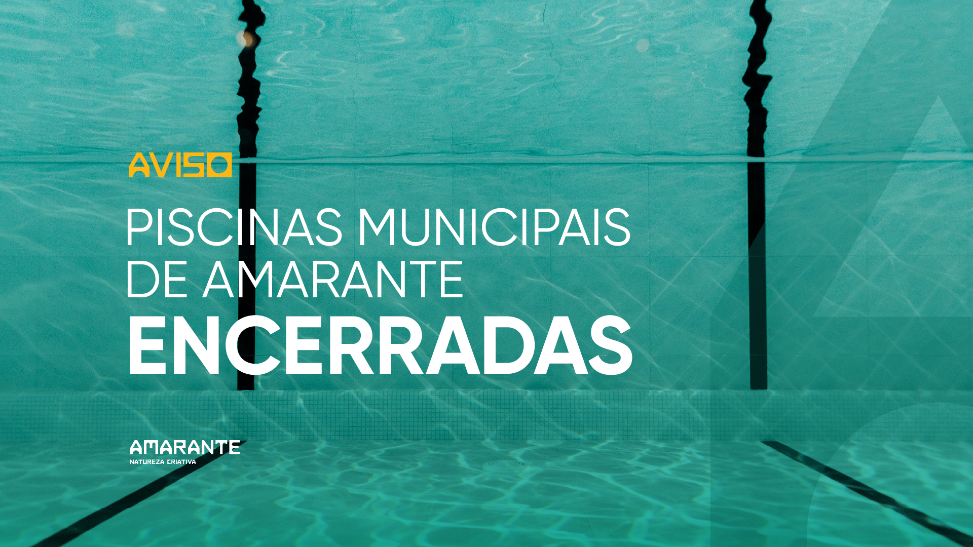 Piscinas Municipais de Amarante encerradas